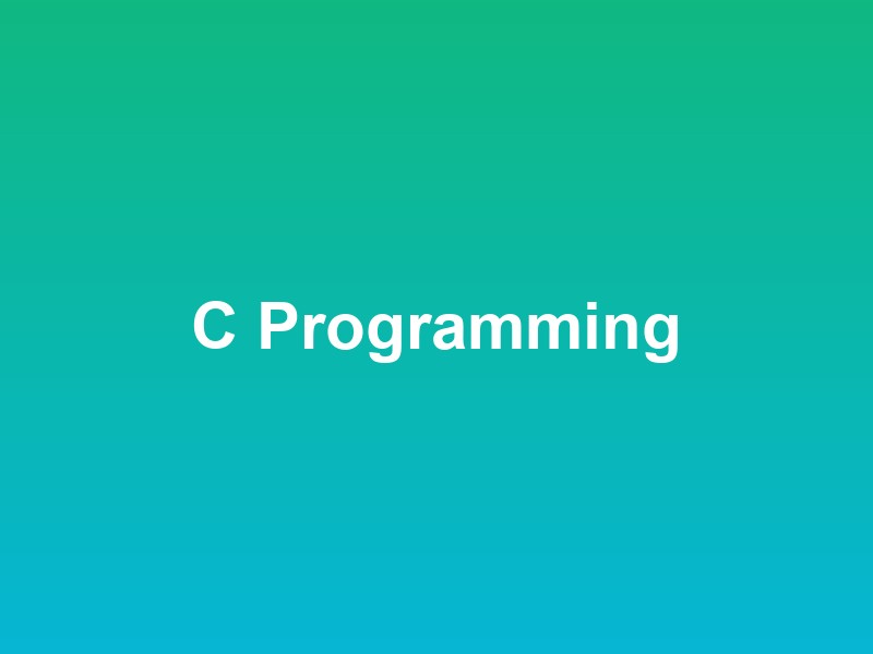 C Programming